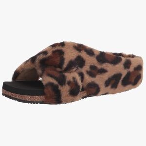 Volatile Natural Leopard Dreamer Slippers